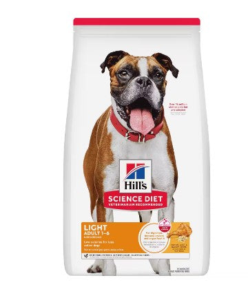 HILLS DOG ADULT LIGHT 1-6 12KG