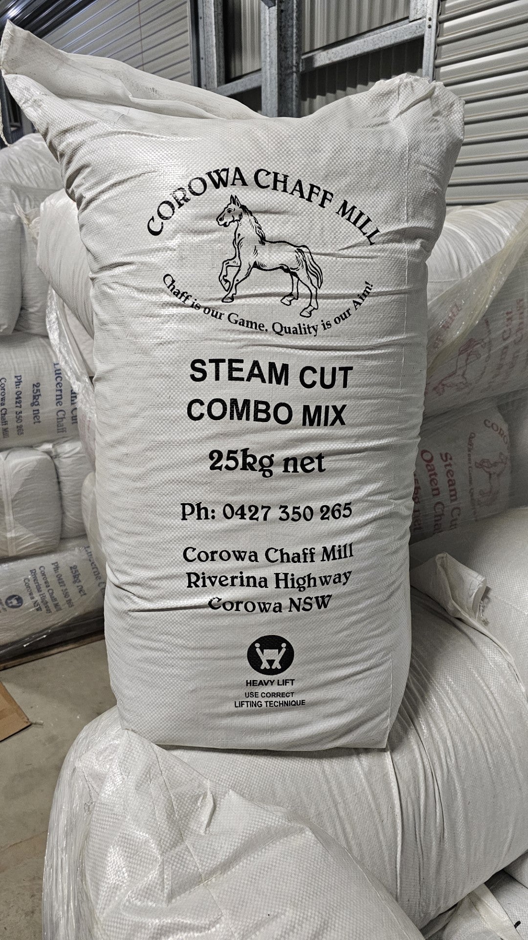 Corowa Steam Cut Combo(OATEN LUCERNE MIX) Mix CHAFF 25KG