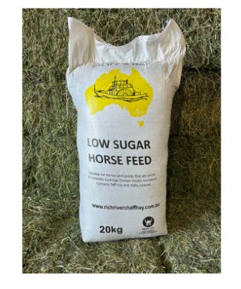Rich River Low Sugar Teff Chaff 20kg