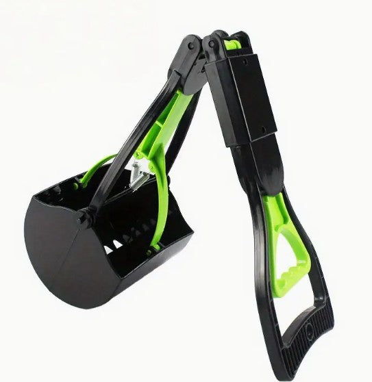 Portable Dog Poop Scooper with Foldble Grip