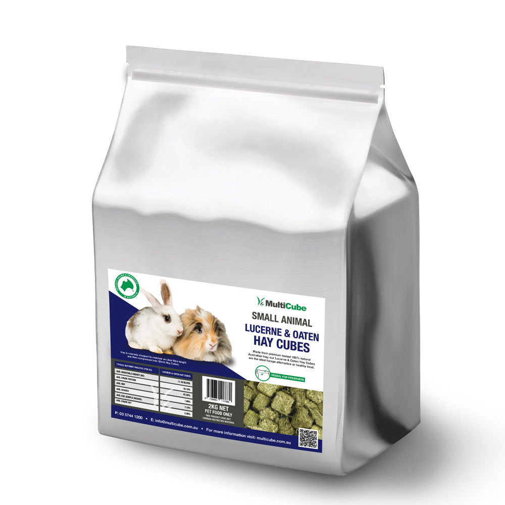 MultiCube Oaten & Lucerne Hay Cubes 2KG
