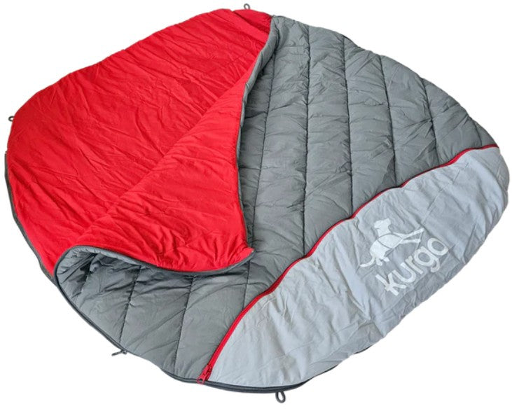 KURGO PUPSACK SLEEPING BAG RED