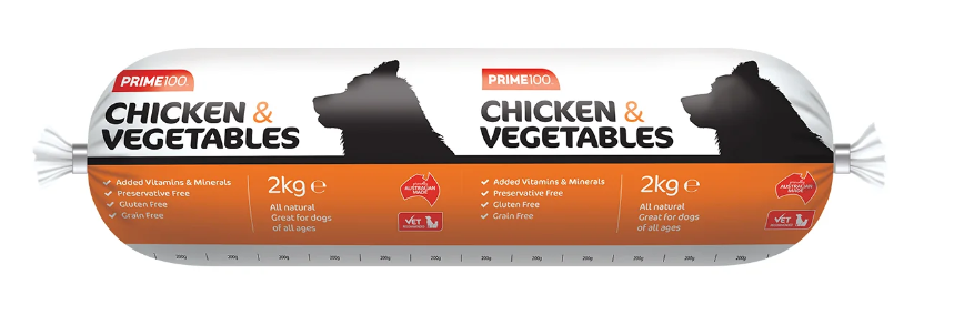 PRIME CHICKEN AND VEGETABLES ROLLS 2kg