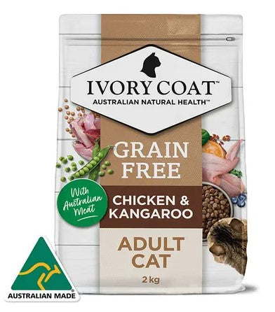 IVORY COAT ADULT GRAIN-FREE CHICKEN AND KANGAROO 2kg