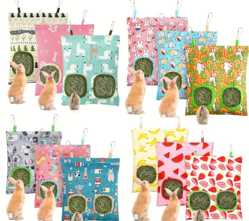 Rabbit Hay Feeder Pouch