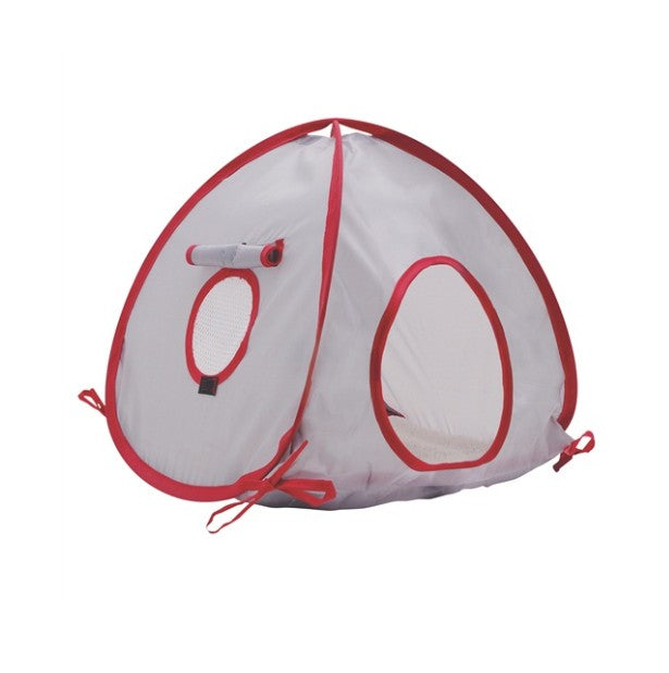 Living World Small Animal Tent Small Red/Grey