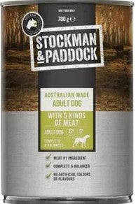 STOCKMAN AND PADDOCK 5 KINDS OF MEAT LOAF 6 x 1.2kg