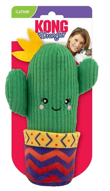 KONG CATNIP WRANGLER CACTUS