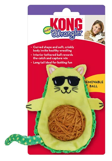 KONG CAT WRANGLER TOY AVOCATO