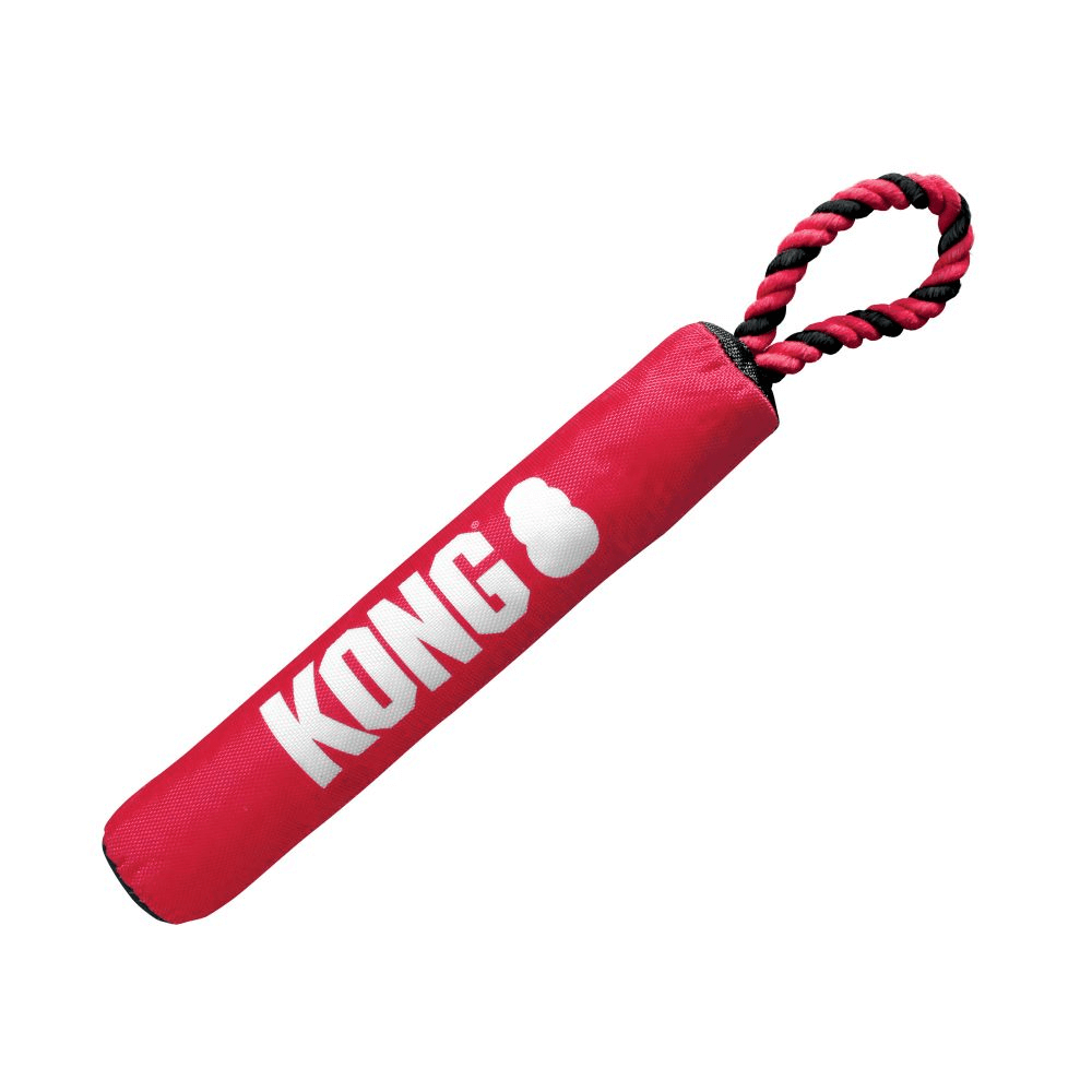 KONG SIGNATURE SQUEAK DOG TOY MD