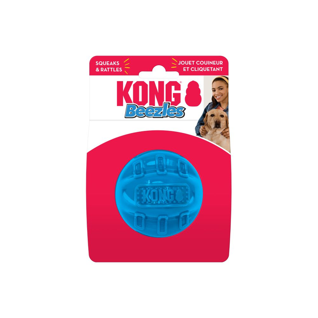 Kong Dog Toy Beezles Ball Assorted Md