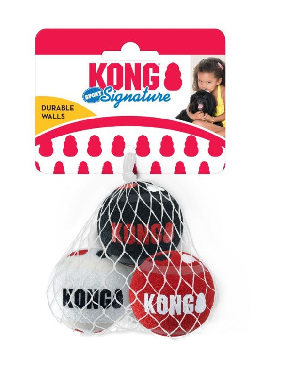 KONG IGNATURE SPORT BALLS 3-PK