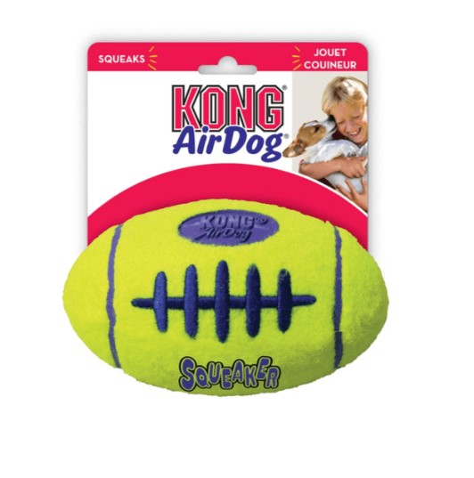 KONG DOG AIRDOG SQUEAQKER FOOTBALL LARGE