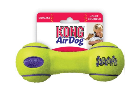 KONG DOG AIRDOG SQUEAKER DUMBBELL MEDIUM