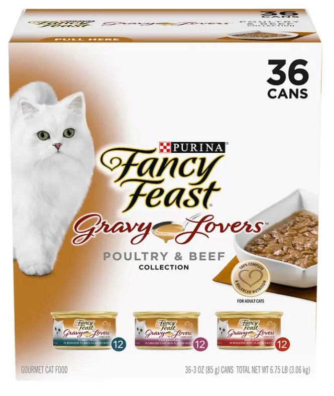 FANCY FEAST GRAVY LOVERS 85X36