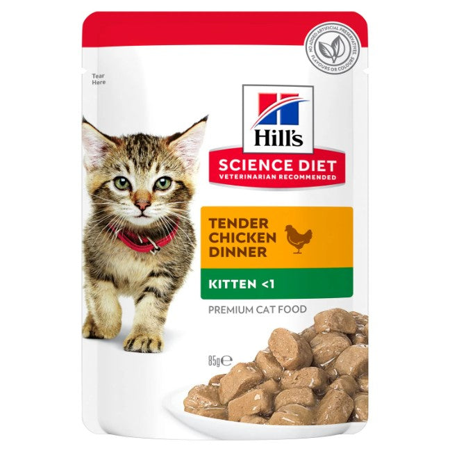 HILL'S SCIENCE KITTEN WET 12X85g