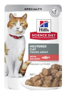 Hills Science Neutered Cat With Salmon