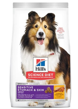 HILLS DOG ADULT SENSITIVE STOMACH & SKIN 12KG