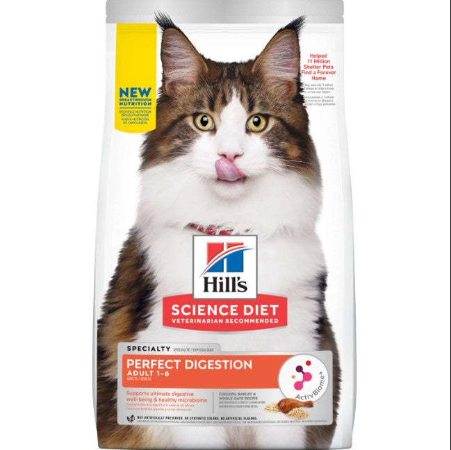 HILL'S SCIENCE CAT Adult 1-6 Perfect Digestion Chicken