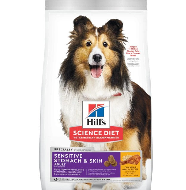 HILLS SCIENCE DOG DRY SENSITIVE STOMACH & SKIN ADULT - 1.81KG