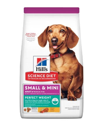 HILLS DOG ADULT PERFECT WEIGHT SMALL & MINI 5.67kg