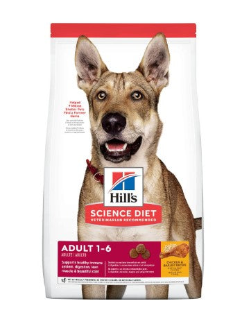 Hill's Science Dog Diet Adult Chicken & Barley Recipe Food