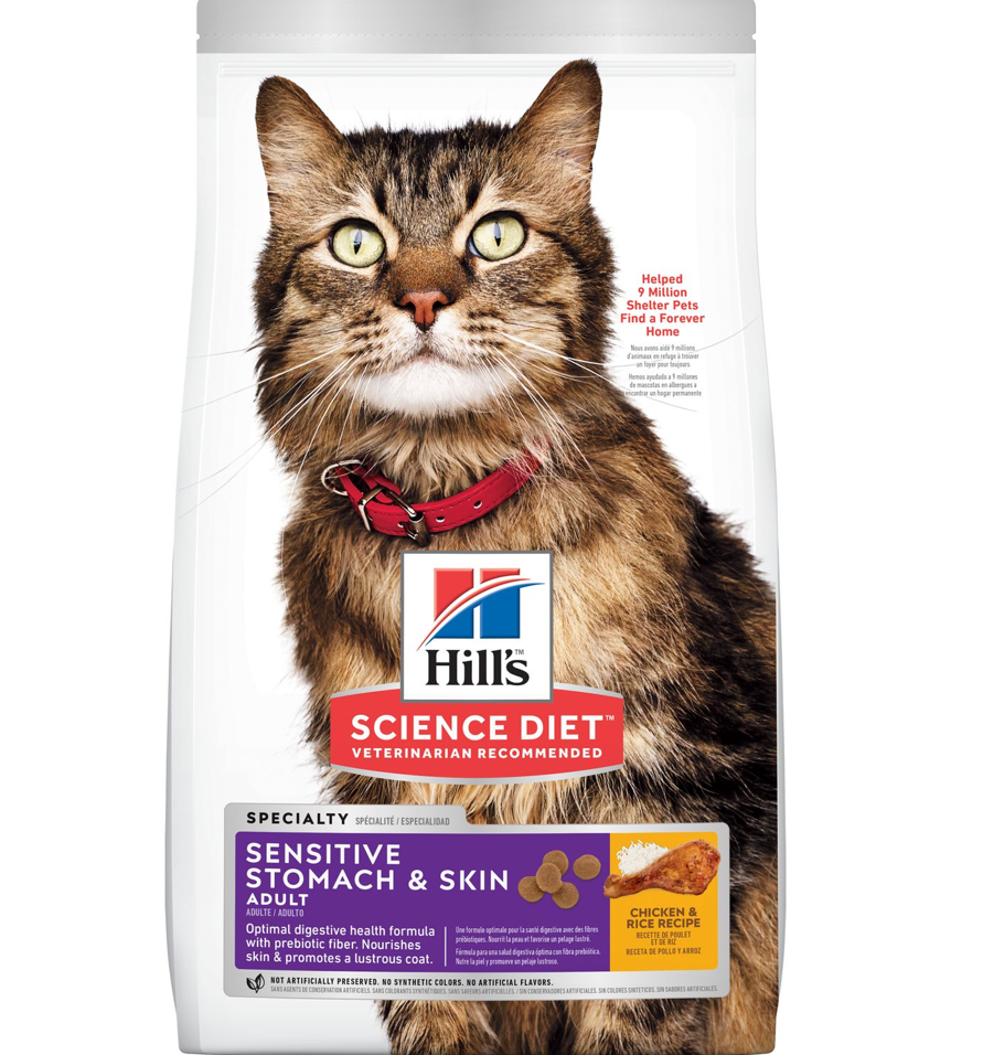 HILL'S SCIENCE CAT SENSITIVE STOMACH AND SKIN 1.6KG