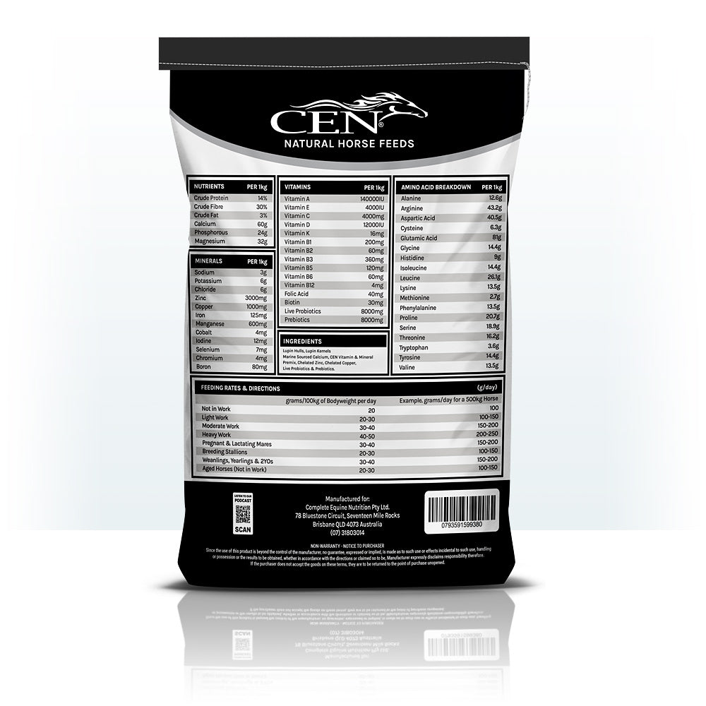 CEN CF50 GRAIN-FREE Multivitamin & Mineral Pellet 6.5kg