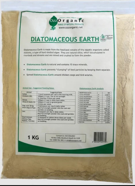 DIATOMACEOUS EARTH 1KG