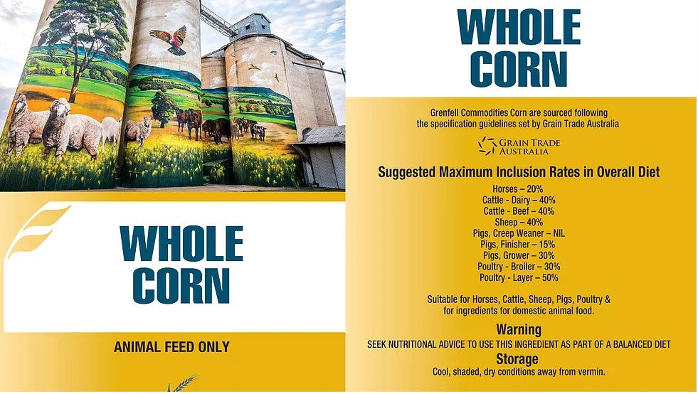 GRENFELL CORN WHOLE 20KG