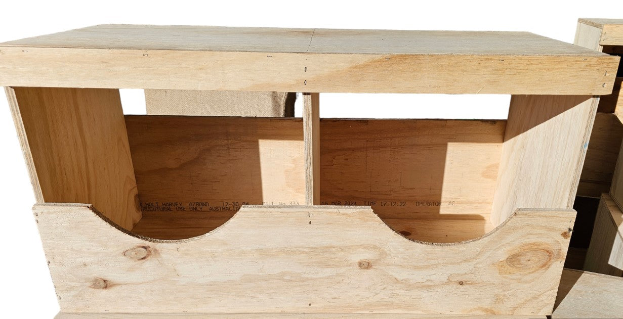 WOODEN NESTING LAYER BOX