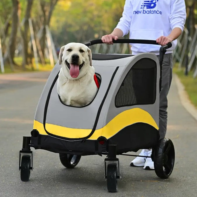 Large Pet Folding Stroller