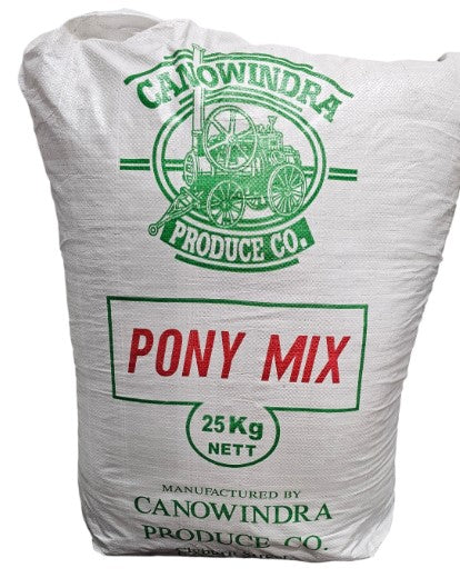 Canowindra Pony Mix - Lucerne & Oaten 25kg