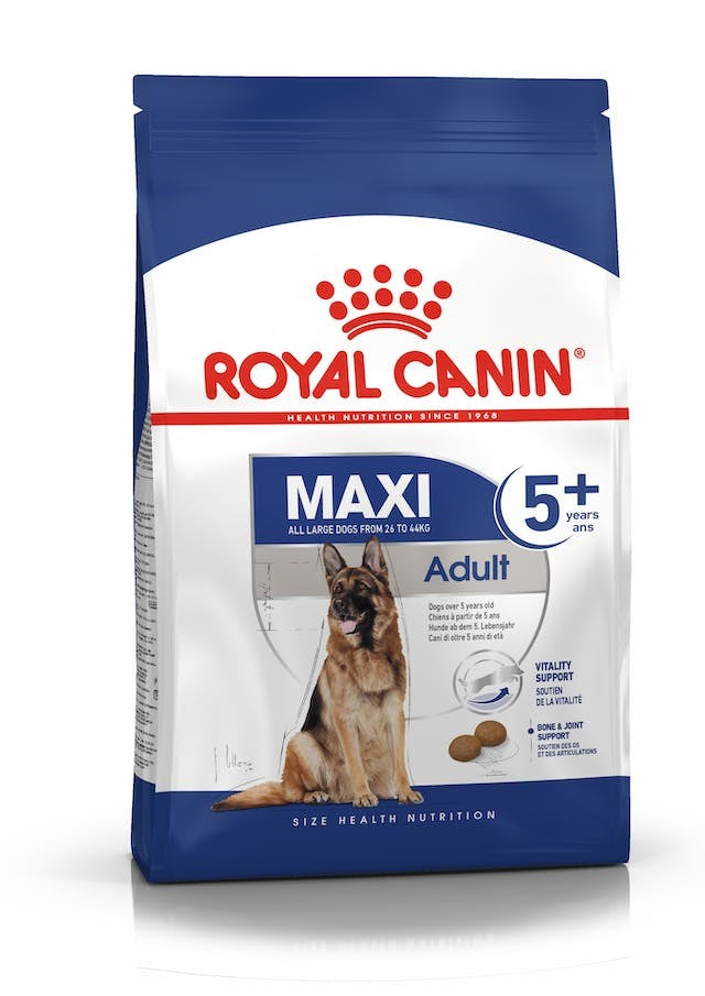 ROYAL CANIN ADULT DOG MAXI 5 PLUS DRY FOOD 15KG