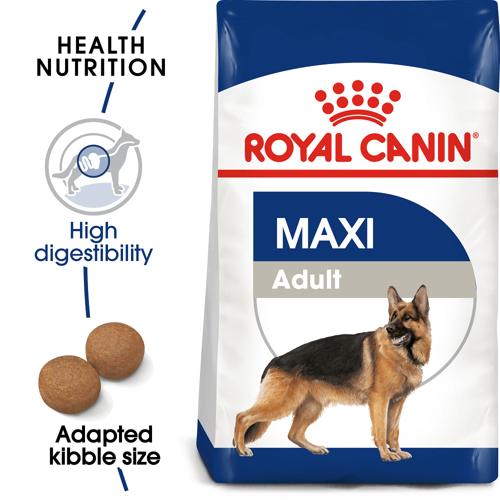 ROYAL CANIN ADULT DOG MAXI DRY FOOD 15KG