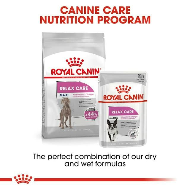 ROYAL CANIN ADULT DOG FOOD MAXI RELAX CARE 9KG