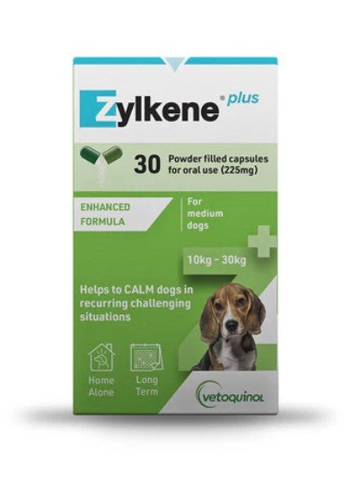 ZYLKENE DOG CAPSULES 225MG 10KG- 30KG