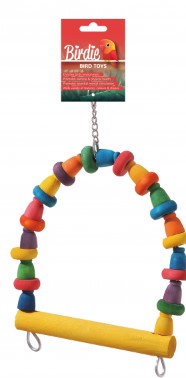 BIRDIE RAINBOW BLOCK & SPOOL SWING LARGE