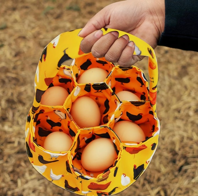 Egg Storage Basket - 7 pocket