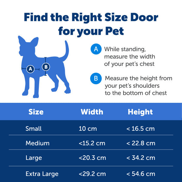 PetSafe® Staywell® Aluminium Pet Door, Medium/Large/Extra Large