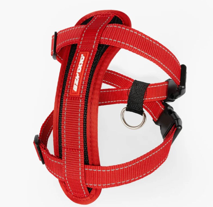 EZYDOG Chest Plate Harness Red