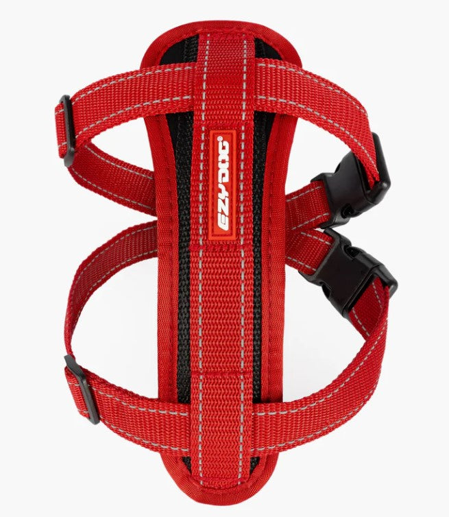 EZYDOG Chest Plate Harness Red