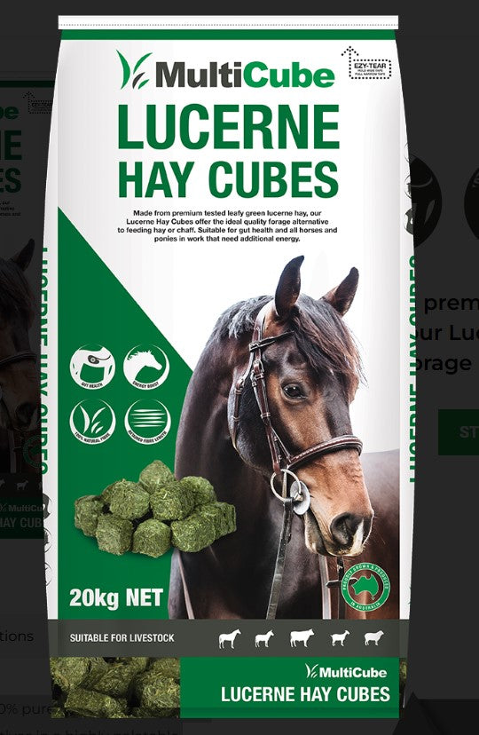 Multicube Lucerne Cubes 20kg