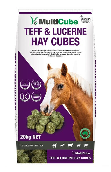 Multicube Lucerne Teff Cubes 20kg