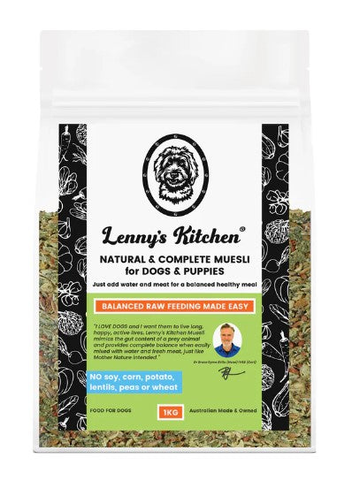 LENNYS KITCHEN COMPLETE & BALANCED MUESLI 1KG