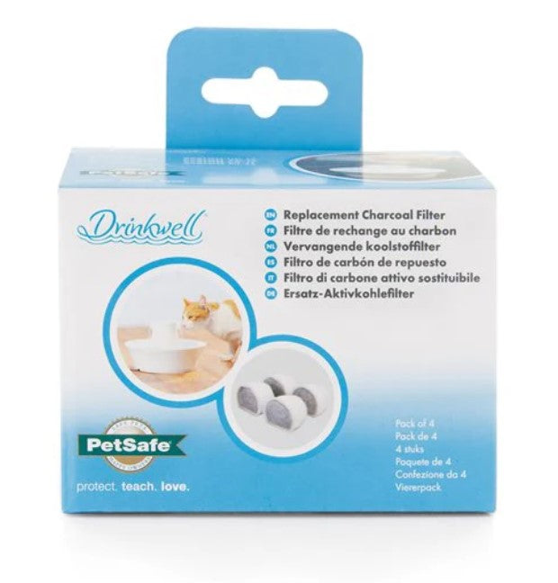 Drinkwell Replacement Charcoal Filter - 4 PackDrinkwell Replacement Charcoal Filter - 4 Pack