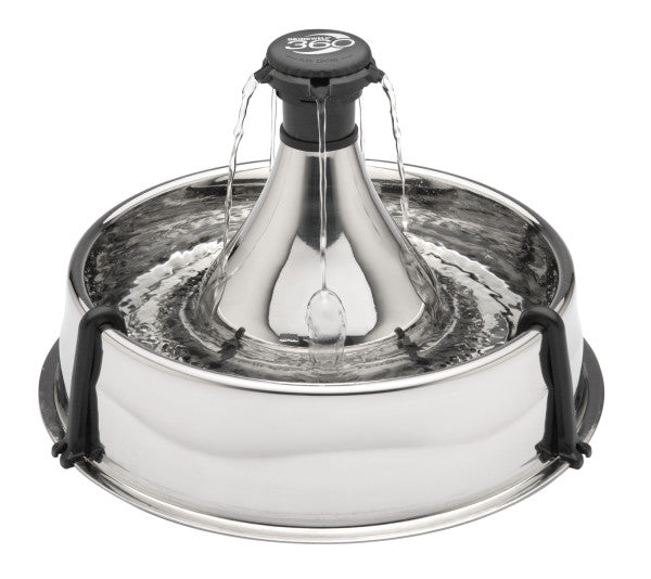 Drinkwell® 360 Stainless Steel Pet Fountain 3.8L-D360SS-AU-17