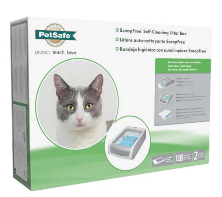 ScoopFree® Crystal Self-Cleaning Litter Box, 2nd Generation