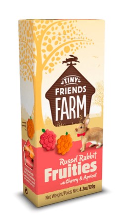 TINY FRIENDS FARM FRUITIES RUSSEL RABBIT 120G