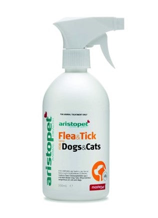 ARISTOPET DOG & CAT FLEA & TICK SPRAY 500ml